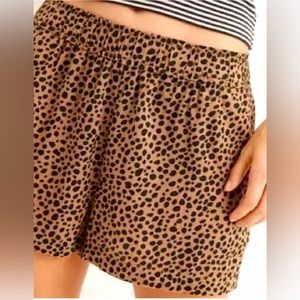 🆕 Aeri Animal Print Shorts Size M